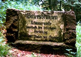 Gedenkstein keltischer Bittersbrunnen (24971 Byte)